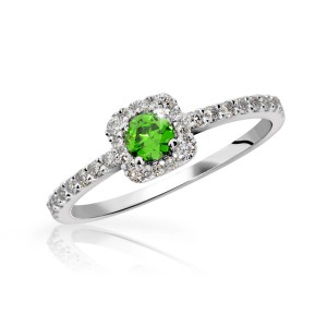 Zásnubní prsten Danfil se smaragdem Danfil