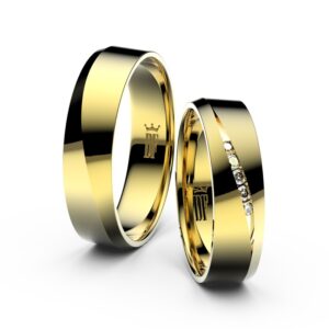 Zlaté prsteny žluté zlato